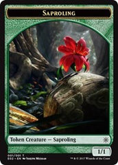 Saproling // Treasure (010) Double-Sided Token [Explorers of Ixalan Tokens] | Dragon's Lair Comics and Fantasy Houston TX