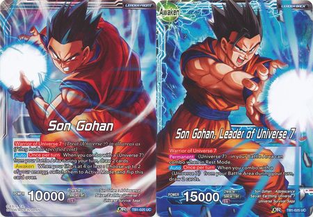 Son Gohan // Son Gohan, Leader of Universe 7 (TB1-025) [The Tournament of Power] | Dragon's Lair Comics and Fantasy Houston TX