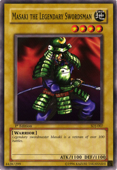 Masaki the Legendary Swordsman [SDJ-007] Common | Dragon's Lair Comics and Fantasy Houston TX