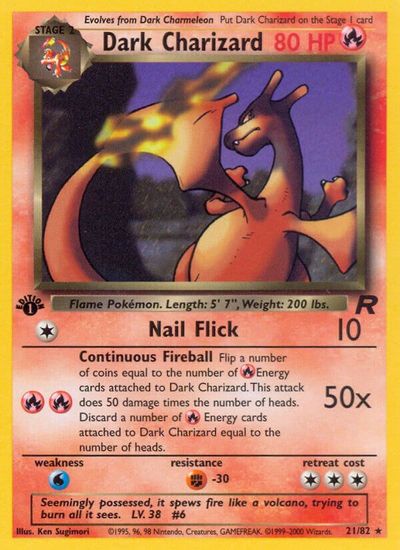 Dark Charizard (21) | Dragon's Lair Comics and Fantasy Houston TX