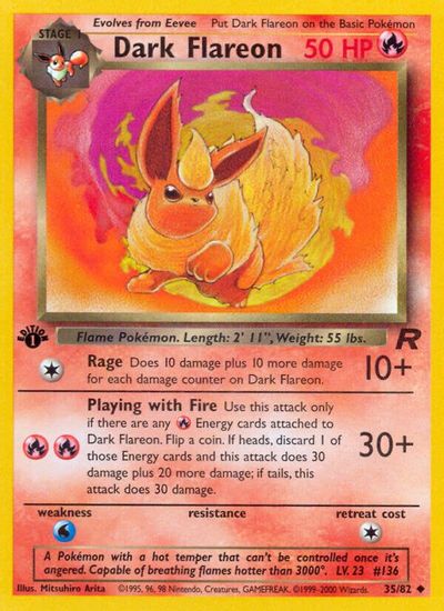 Dark Flareon | Dragon's Lair Comics and Fantasy Houston TX