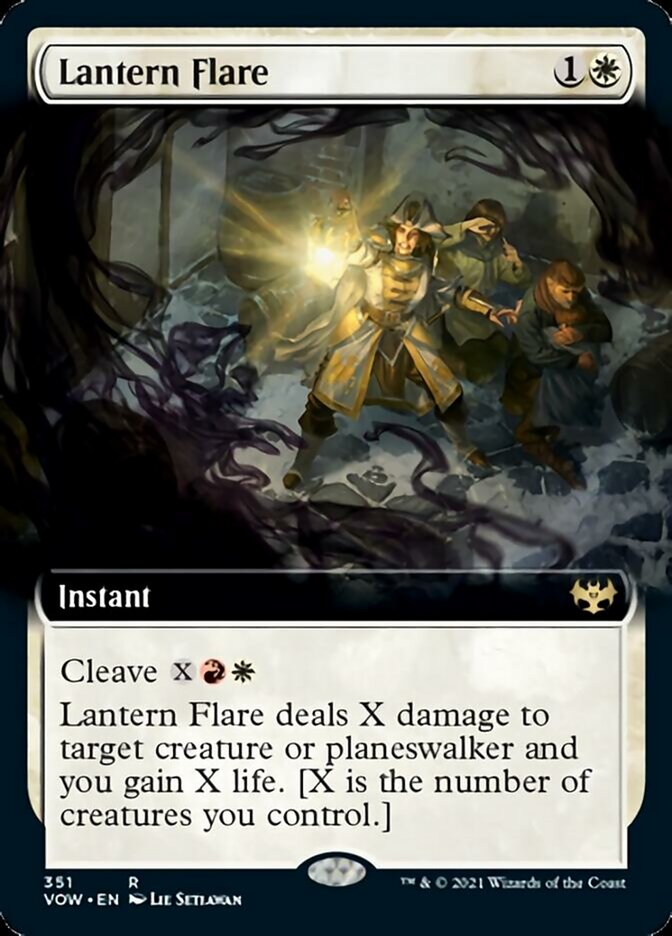Lantern Flare (Extended Art) [Innistrad: Crimson Vow] | Dragon's Lair Comics and Fantasy Houston TX