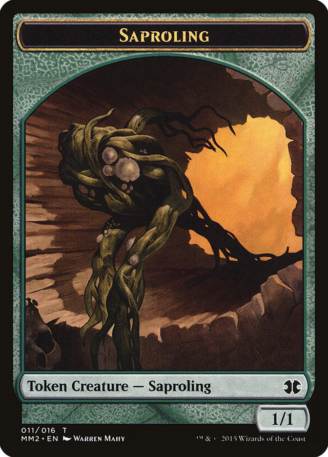 Saproling Token [Modern Masters 2015 Tokens] | Dragon's Lair Comics and Fantasy Houston TX
