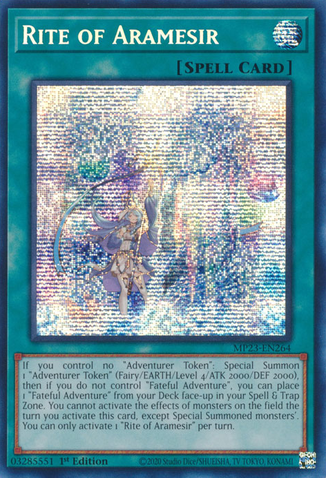 Rite of Aramesir [MP23-EN264] Prismatic Secret Rare | Dragon's Lair Comics and Fantasy Houston TX