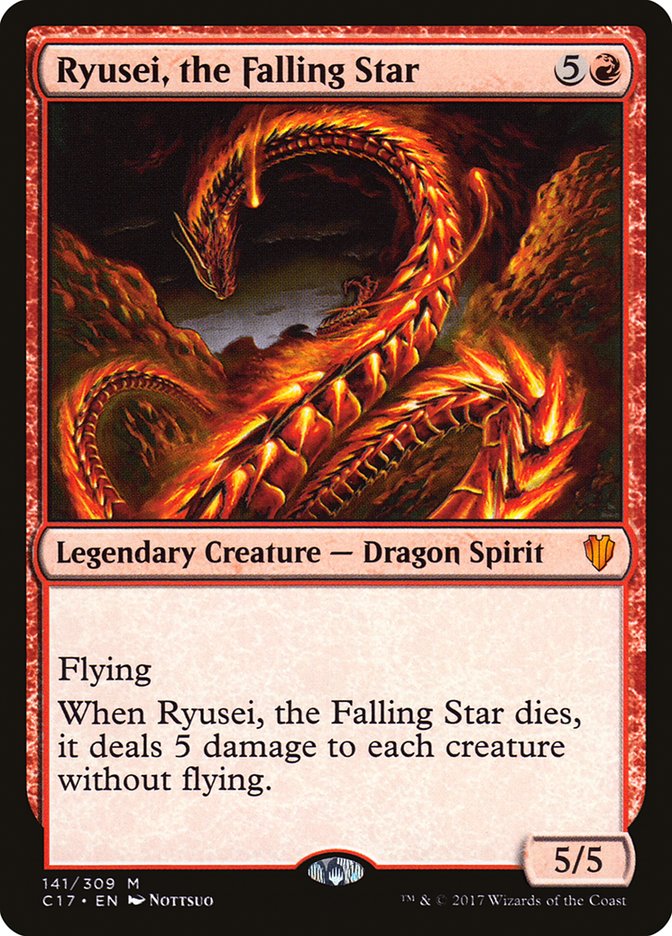 Ryusei, the Falling Star [Commander 2017] | Dragon's Lair Comics and Fantasy Houston TX