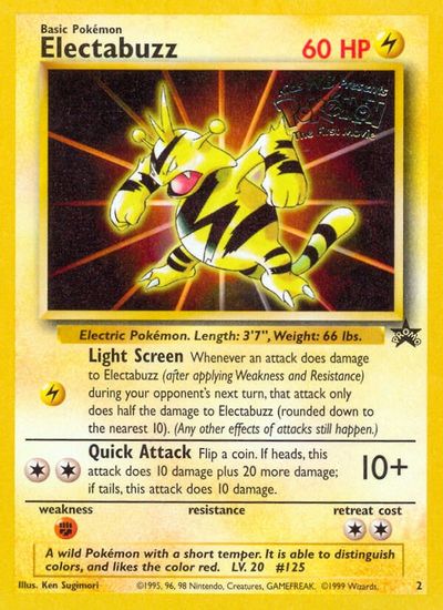 Electabuzz Movie | Dragon's Lair Comics and Fantasy Houston TX