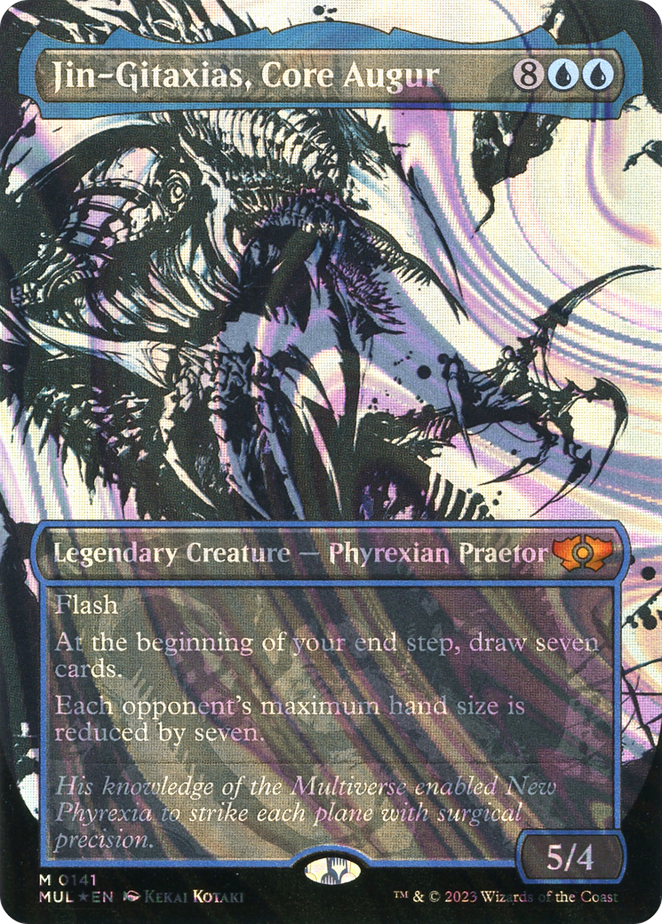 Jin-Gitaxias, Core Augur (Halo Foil) [Multiverse Legends] | Dragon's Lair Comics and Fantasy Houston TX