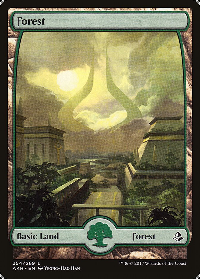 Forest (254) [Amonkhet] | Dragon's Lair Comics and Fantasy Houston TX