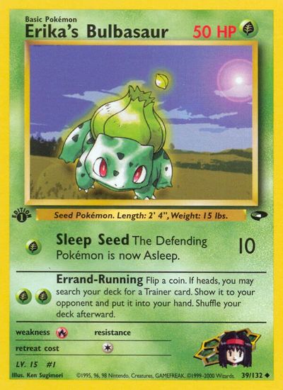 Erika's Bulbasaur | Dragon's Lair Comics and Fantasy Houston TX