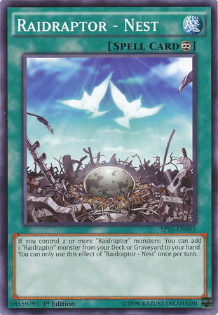 Raidraptor - Nest [SP15-EN045] Common | Dragon's Lair Comics and Fantasy Houston TX