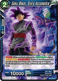 Goku Black, Evil's Accomplice (BT7-044_PR) [Assault of the Saiyans Prerelease Promos] | Dragon's Lair Comics and Fantasy Houston TX
