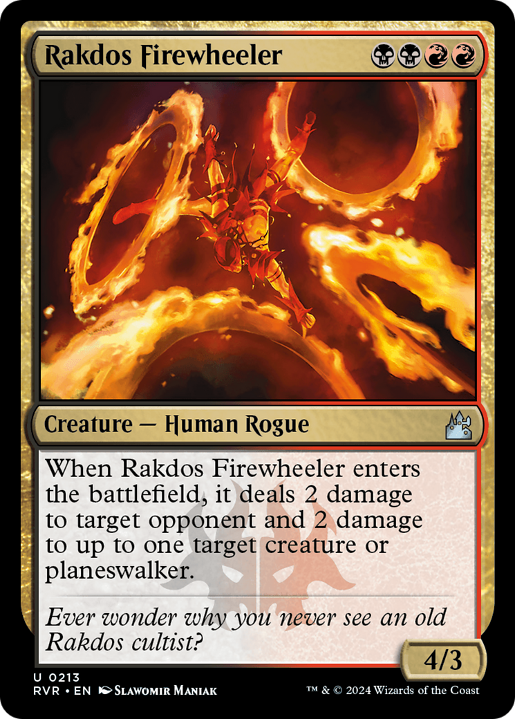 Rakdos Firewheeler [Ravnica Remastered] | Dragon's Lair Comics and Fantasy Houston TX