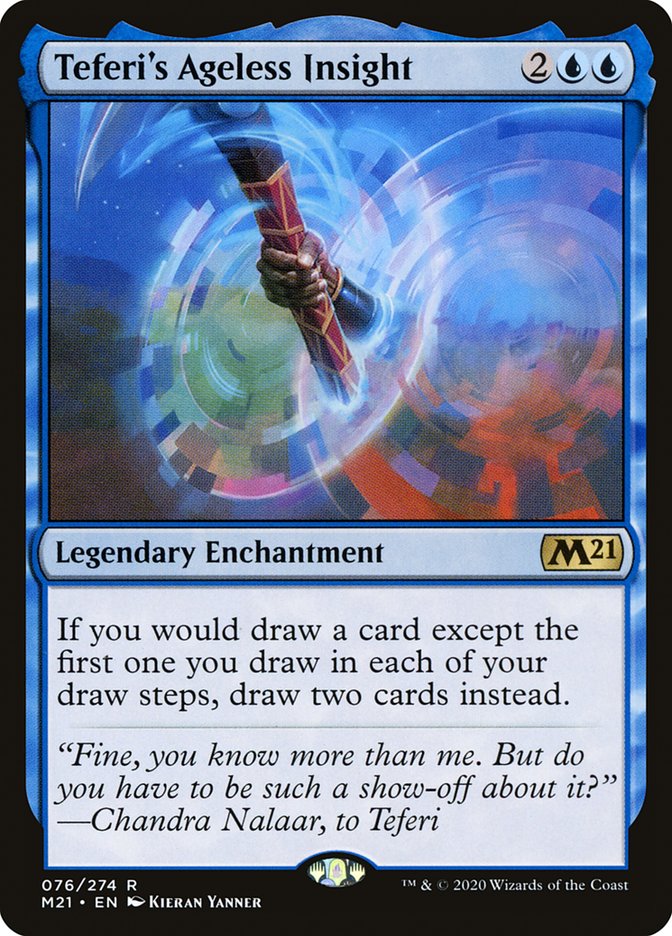 Teferi's Ageless Insight [Core Set 2021] | Dragon's Lair Comics and Fantasy Houston TX