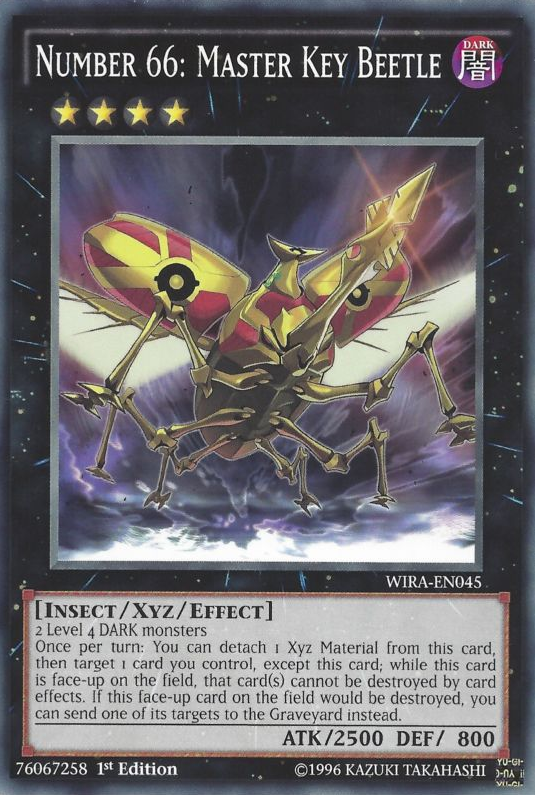 Number 66: Master Key Beetle [WIRA-EN045] Common | Dragon's Lair Comics and Fantasy Houston TX