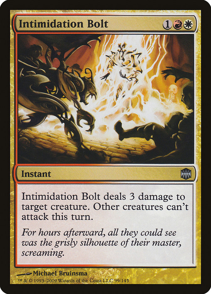Intimidation Bolt [Alara Reborn] | Dragon's Lair Comics and Fantasy Houston TX