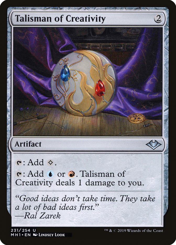 Talisman of Creativity [Modern Horizons] | Dragon's Lair Comics and Fantasy Houston TX