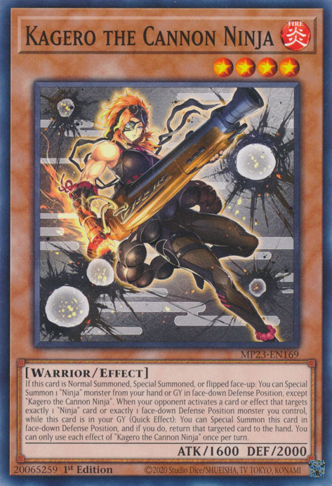Kagero the Cannon Ninja [MP23-EN169] Common | Dragon's Lair Comics and Fantasy Houston TX