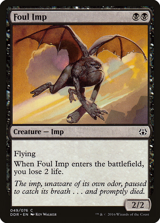 Foul Imp [Duel Decks: Nissa vs. Ob Nixilis] | Dragon's Lair Comics and Fantasy Houston TX