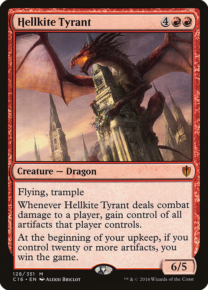 Hellkite Tyrant [Commander 2016] | Dragon's Lair Comics and Fantasy Houston TX