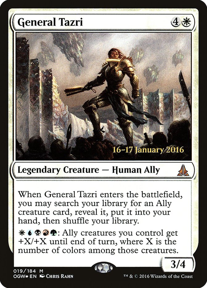 General Tazri [Oath of the Gatewatch Prerelease Promos] | Dragon's Lair Comics and Fantasy Houston TX