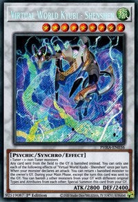 Virtual World Kyubi - Shenshen [PHRA-EN036] Secret Rare | Dragon's Lair Comics and Fantasy Houston TX