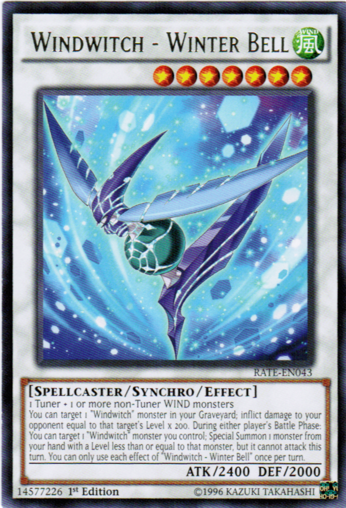 Windwitch - Winter Bell [RATE-EN043] Rare | Dragon's Lair Comics and Fantasy Houston TX
