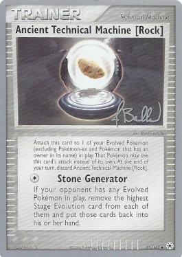 Ancient Technical Machine [Rock] (85/101) (Eeveelutions - Jimmy Ballard) [World Championships 2006] | Dragon's Lair Comics and Fantasy Houston TX
