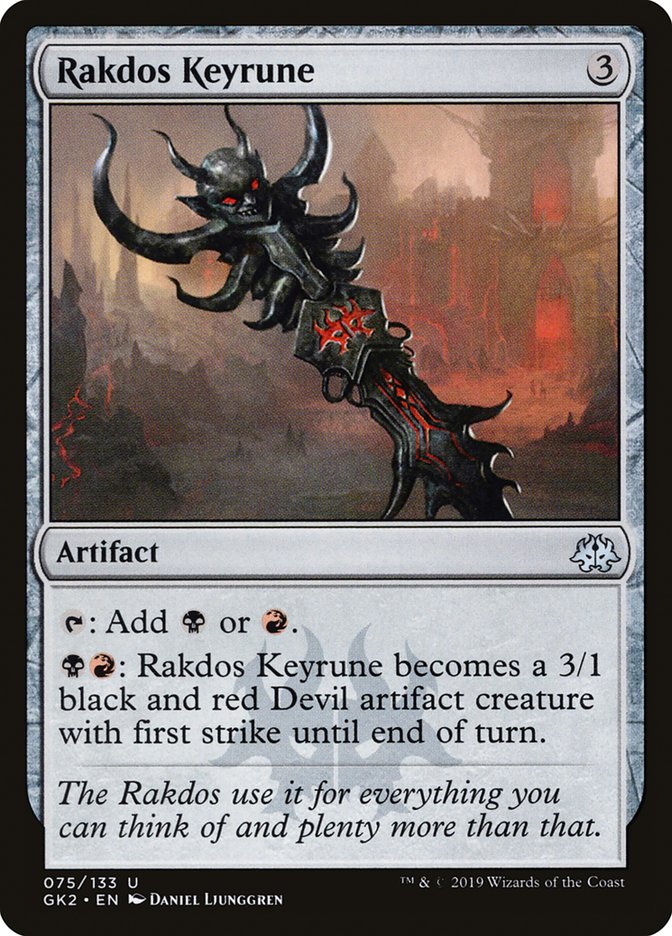 Rakdos Keyrune [Ravnica Allegiance Guild Kit] | Dragon's Lair Comics and Fantasy Houston TX