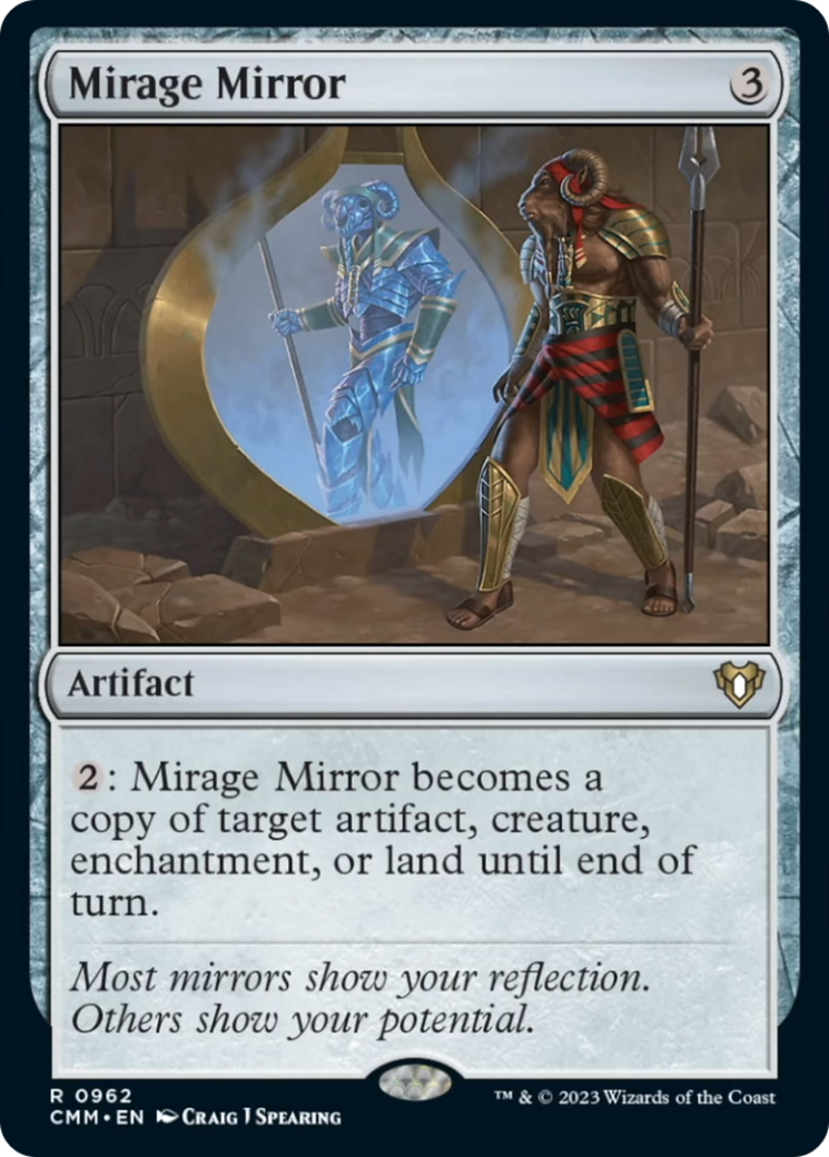 Mirage Mirror [Commander Masters] | Dragon's Lair Comics and Fantasy Houston TX