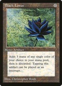 Black Lotus (Oversized) [Oversize Cards] | Dragon's Lair Comics and Fantasy Houston TX
