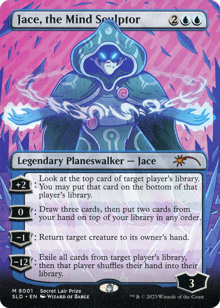 Jace, the Mind Sculptor (Borderless) [Secret Lair Drop Promos] | Dragon's Lair Comics and Fantasy Houston TX