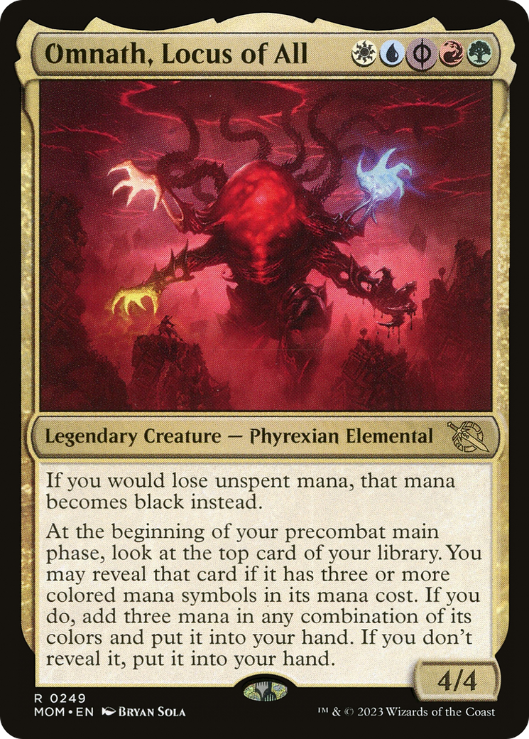 Omnath, Locus of All [March of the Machine] | Dragon's Lair Comics and Fantasy Houston TX