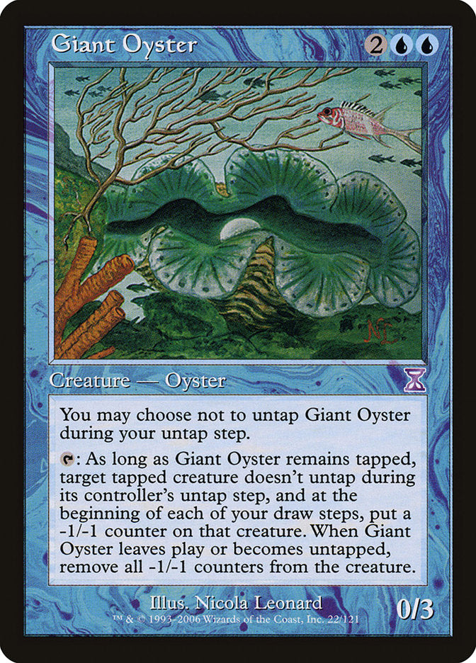 Giant Oyster [Time Spiral Timeshifted] | Dragon's Lair Comics and Fantasy Houston TX