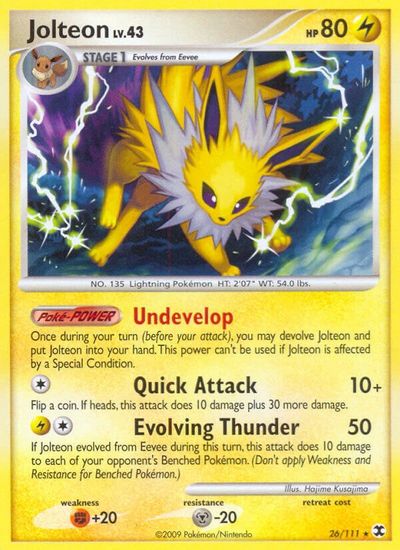 Jolteon | Dragon's Lair Comics and Fantasy Houston TX
