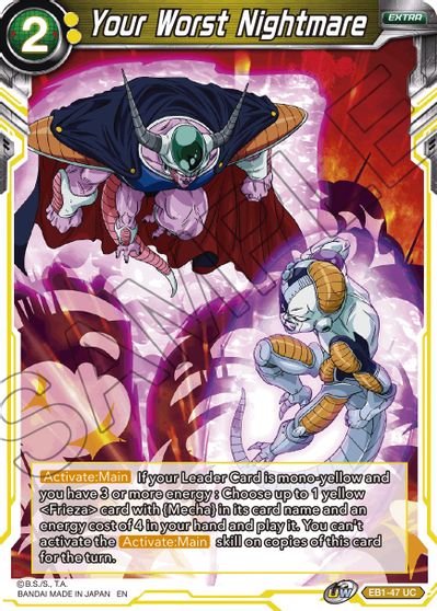 Your Worst Nightmare (EB1-047) [Battle Evolution Booster] | Dragon's Lair Comics and Fantasy Houston TX