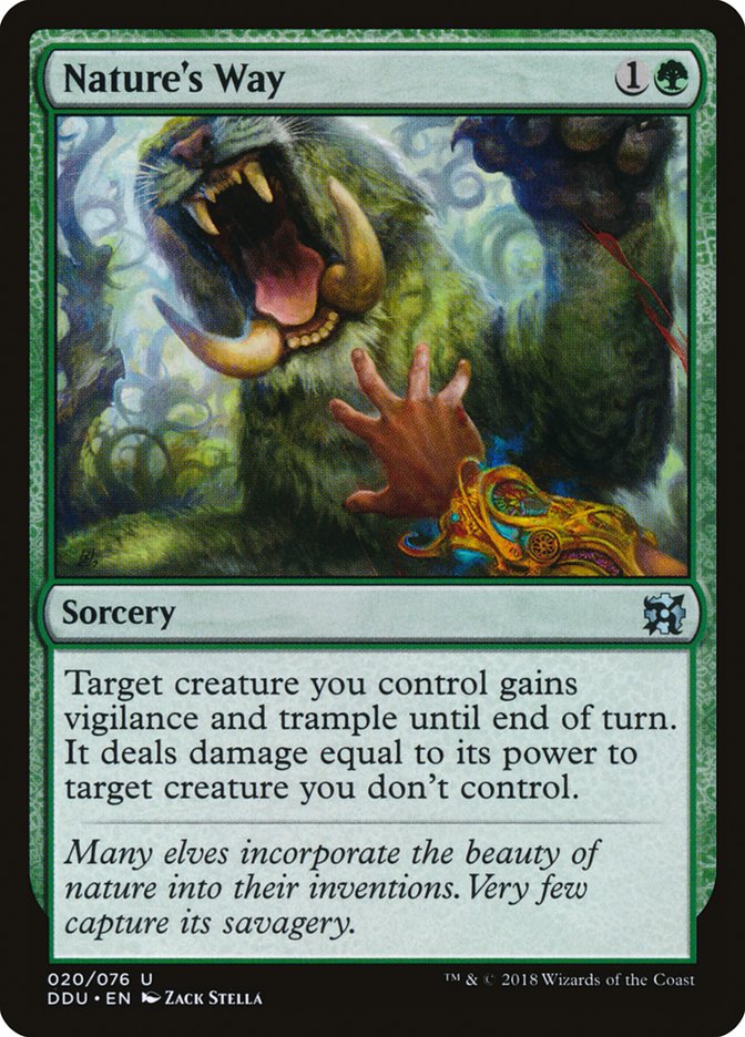 Nature's Way [Duel Decks: Elves vs. Inventors] | Dragon's Lair Comics and Fantasy Houston TX
