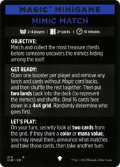 Mimic Match (Magic Minigame) [Commander Legends: Battle for Baldur's Gate Minigame] | Dragon's Lair Comics and Fantasy Houston TX