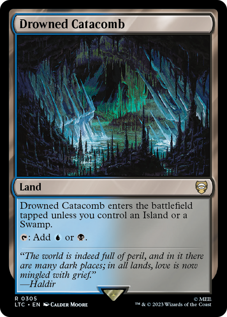 Drowned Catacomb [The Lord of the Rings: Tales of Middle-Earth Commander] | Dragon's Lair Comics and Fantasy Houston TX