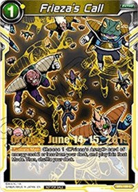 Frieza's Call (Origins 2019) (BT1-109_PR) [Tournament Promotion Cards] | Dragon's Lair Comics and Fantasy Houston TX