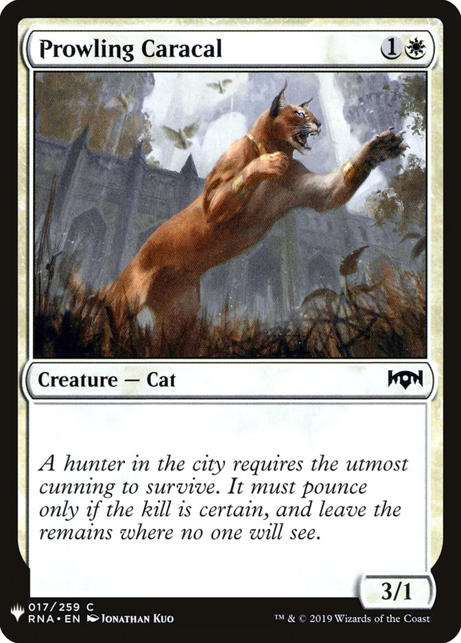 Prowling Caracal [Mystery Booster] | Dragon's Lair Comics and Fantasy Houston TX