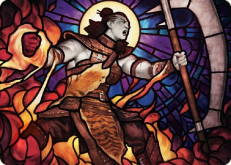 Garna, Bloodfist of Keld Art Card [Dominaria United Art Series] | Dragon's Lair Comics and Fantasy Houston TX