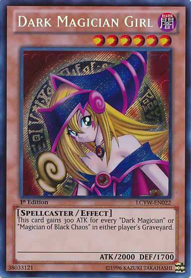 Dark Magician Girl [LCYW-EN022] Secret Rare | Dragon's Lair Comics and Fantasy Houston TX