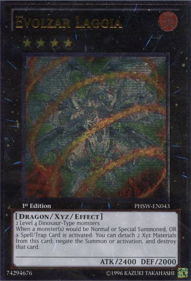 Evolzar Laggia [PHSW-EN043] Ultimate Rare | Dragon's Lair Comics and Fantasy Houston TX