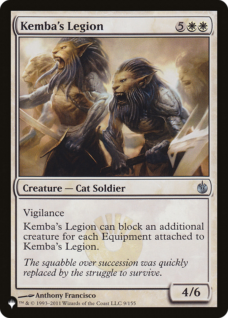 Kemba's Legion [The List] | Dragon's Lair Comics and Fantasy Houston TX