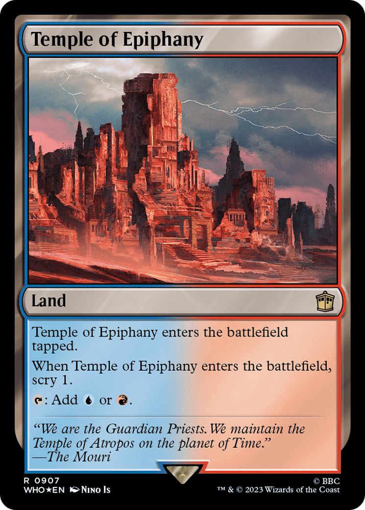 Temple of Epiphany (Surge Foil) [Doctor Who] | Dragon's Lair Comics and Fantasy Houston TX