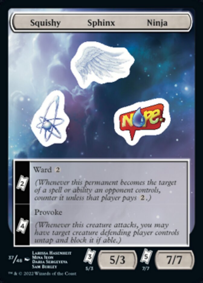 Squishy Sphinx Ninja [Unfinity Stickers] | Dragon's Lair Comics and Fantasy Houston TX