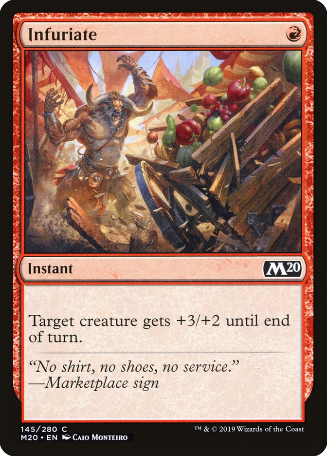 Infuriate [Core Set 2020] | Dragon's Lair Comics and Fantasy Houston TX