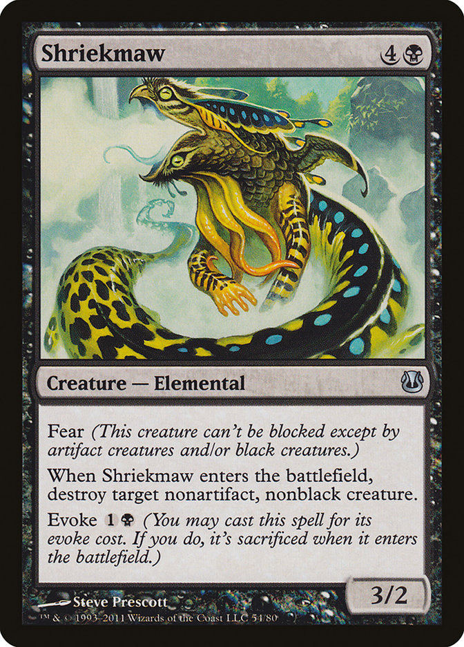 Shriekmaw [Duel Decks: Ajani vs. Nicol Bolas] | Dragon's Lair Comics and Fantasy Houston TX