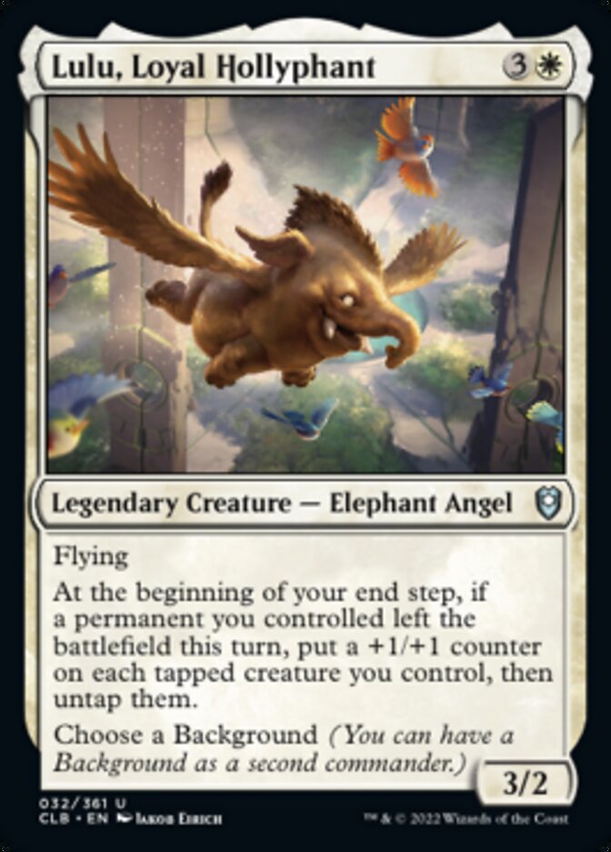 Lulu, Loyal Hollyphant [Commander Legends: Battle for Baldur's Gate] | Dragon's Lair Comics and Fantasy Houston TX