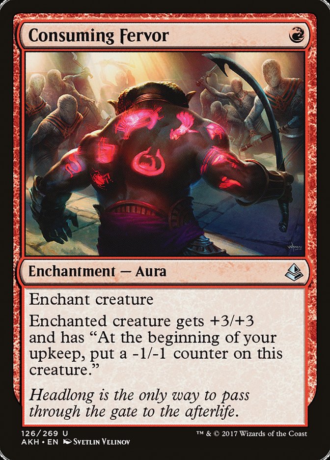 Consuming Fervor [Amonkhet] | Dragon's Lair Comics and Fantasy Houston TX